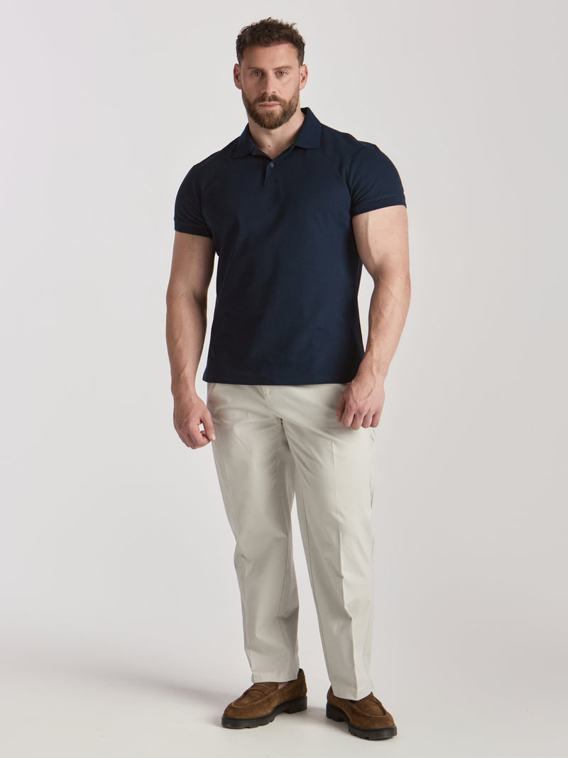 Hercules Cotton Trousers - Taupe