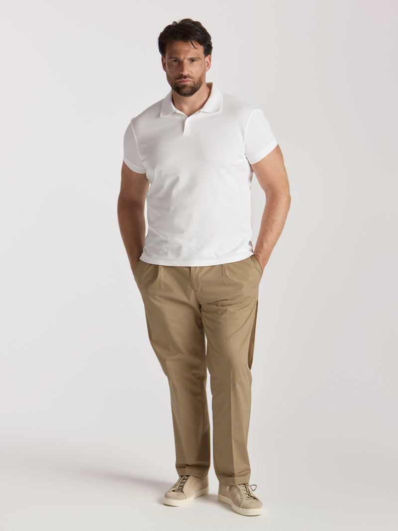 Hercules Cotton Trousers - Tan