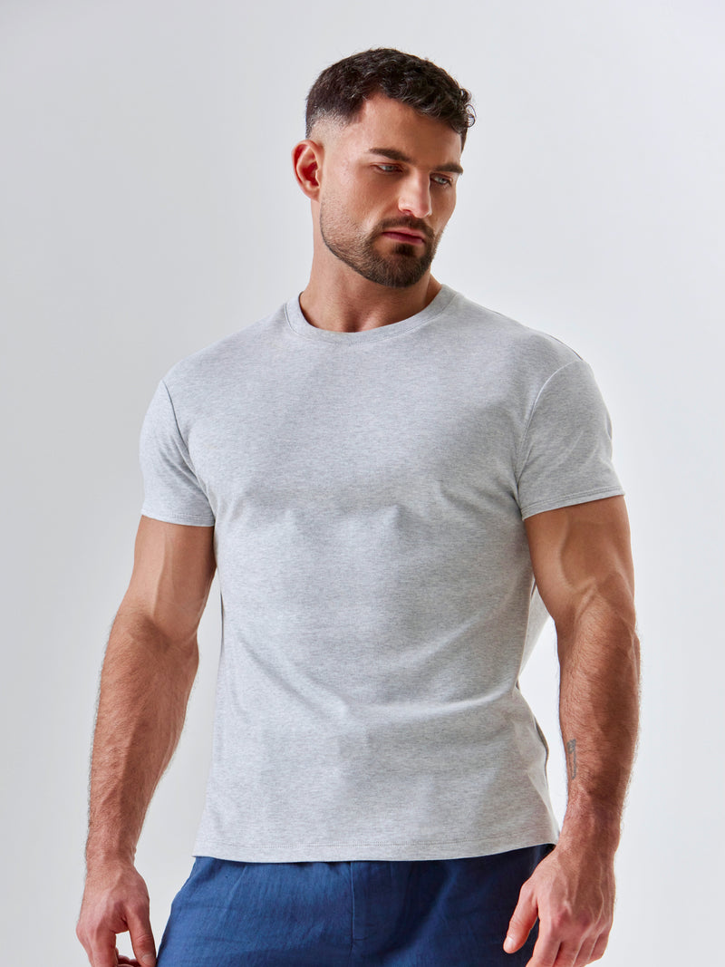 Zeus T-shirt - Heather Grey